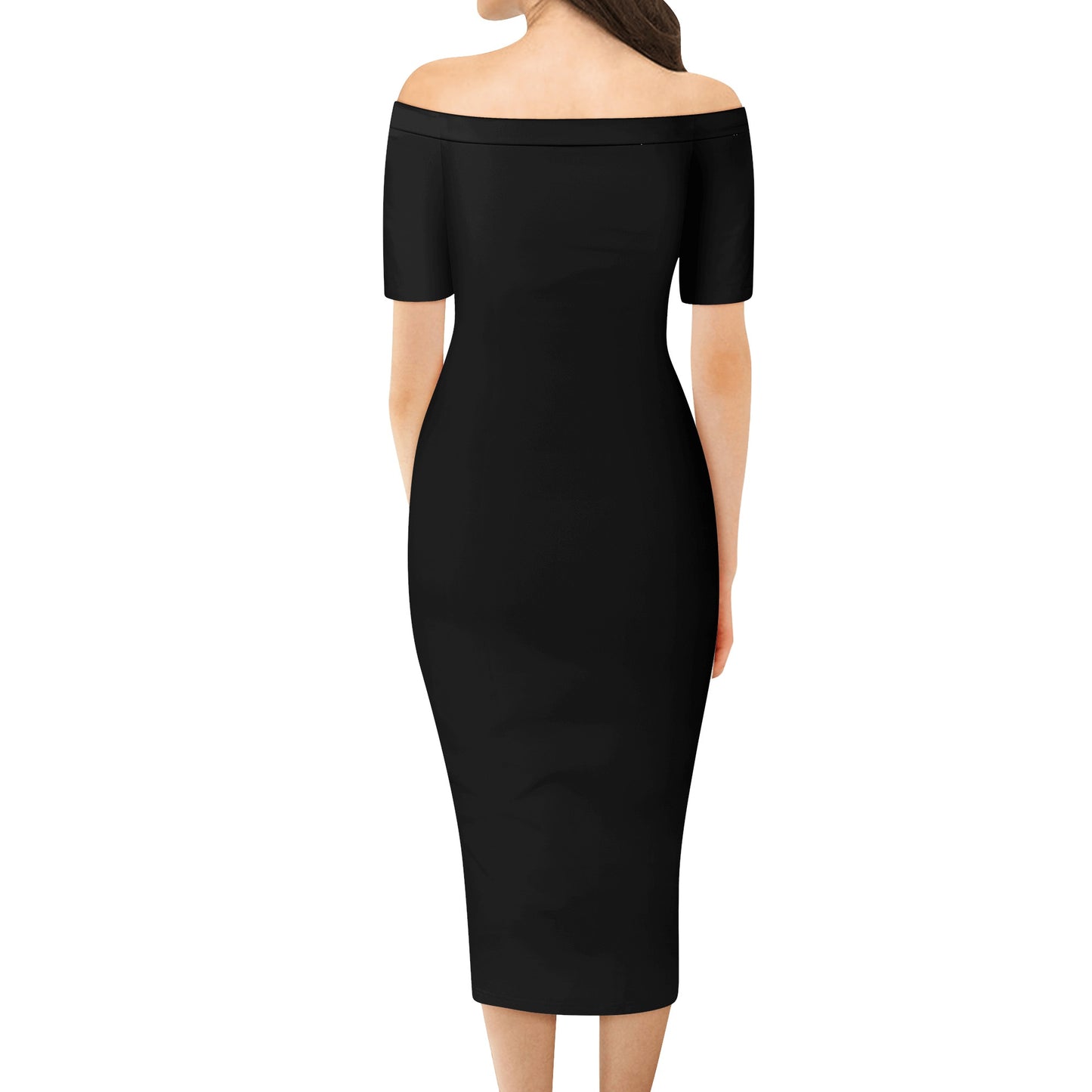 Fly Dre Womens Off The Shoulder Office Lady Dress