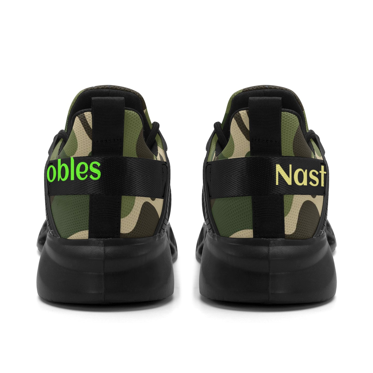 Nasty Noble Camo Mens New Elastic Sport Sneakers