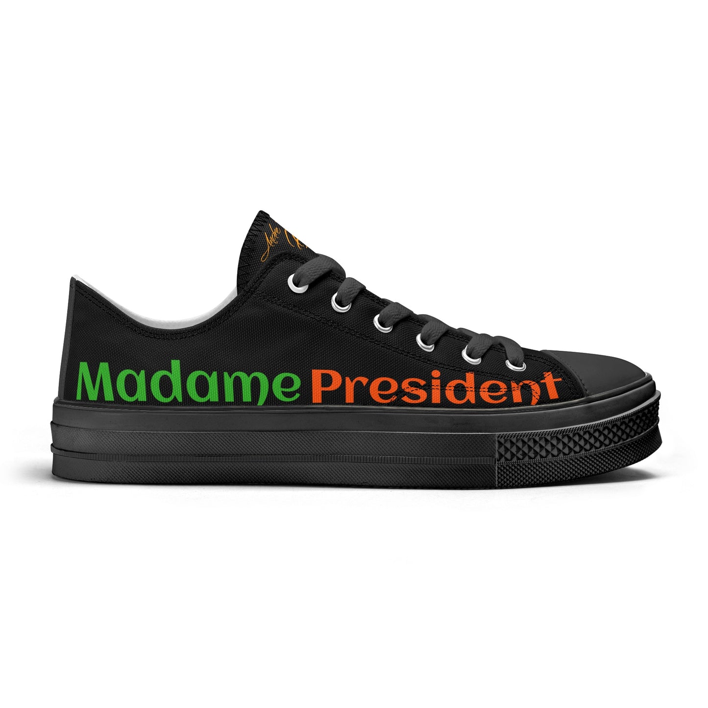 Madam President Womens Classic Low Top Canvas Shoes