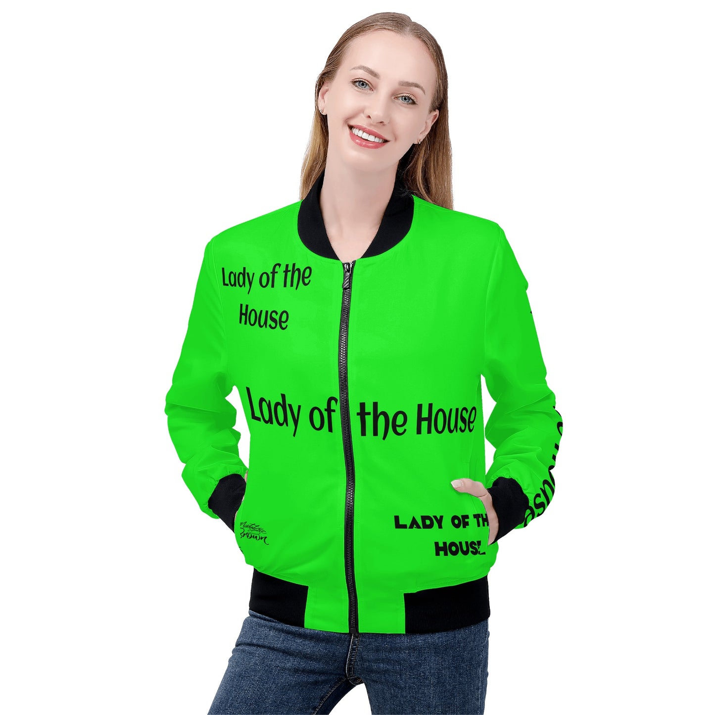 Lady of The House Womens Bomber Jacket