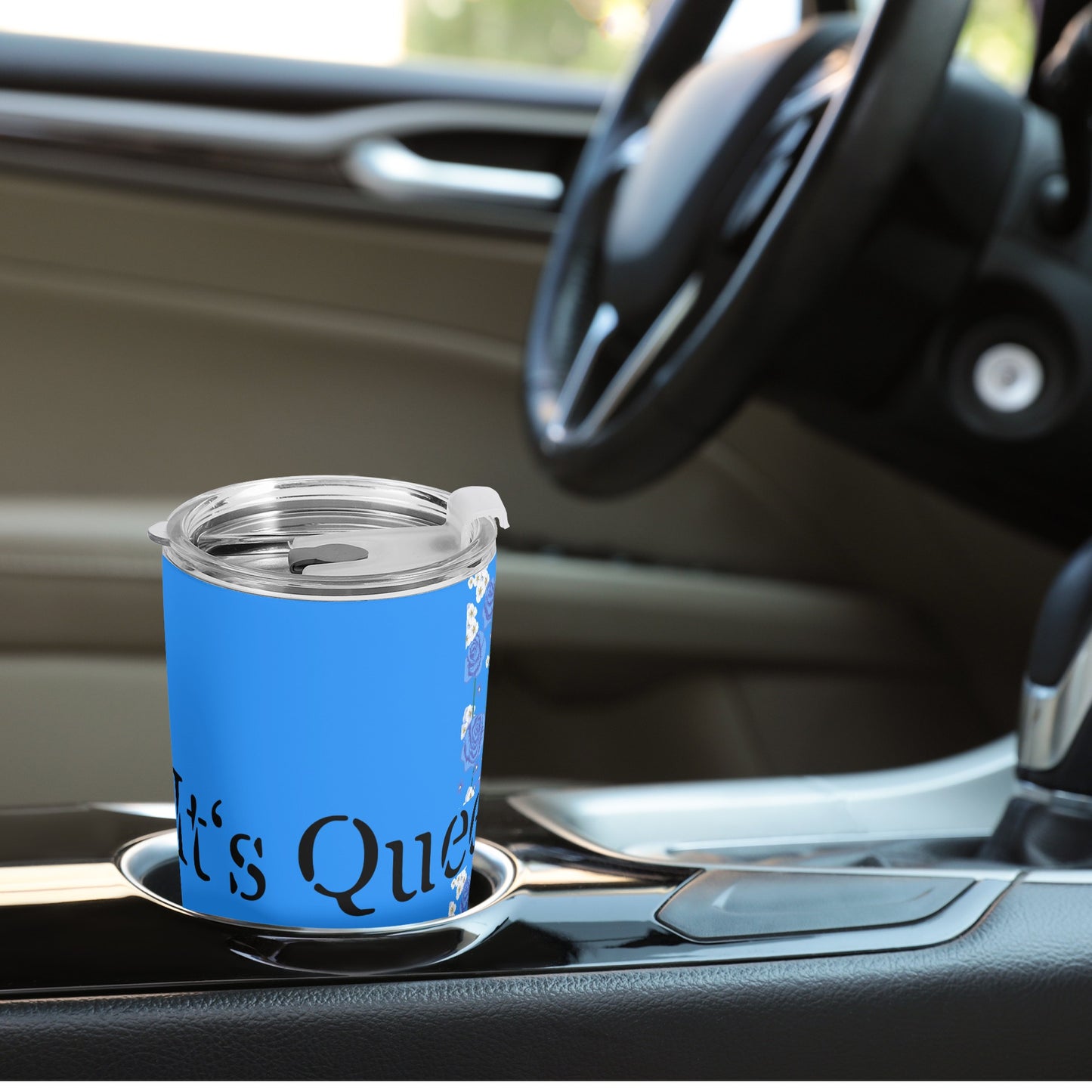 Queen All Over Printing Car Cup