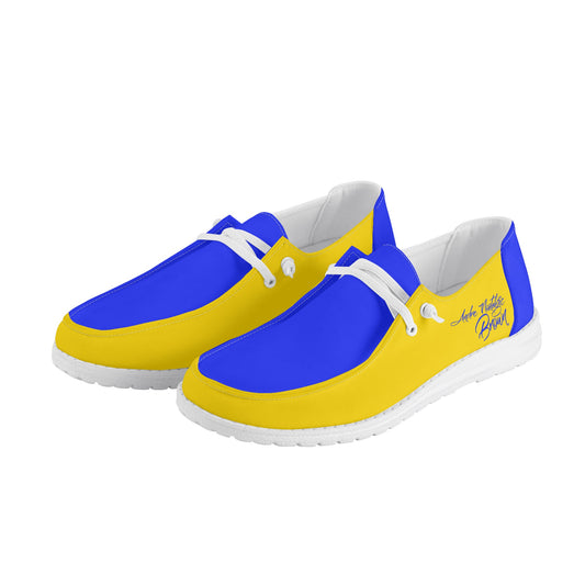 Bee Who U Be Mens Canvas Loafers