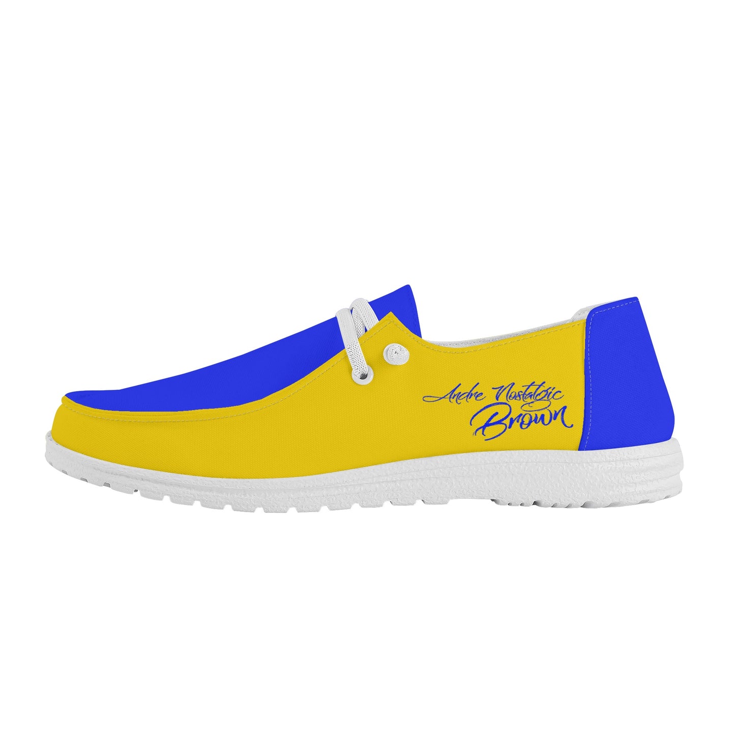 Bee Who U Be Mens Canvas Loafers