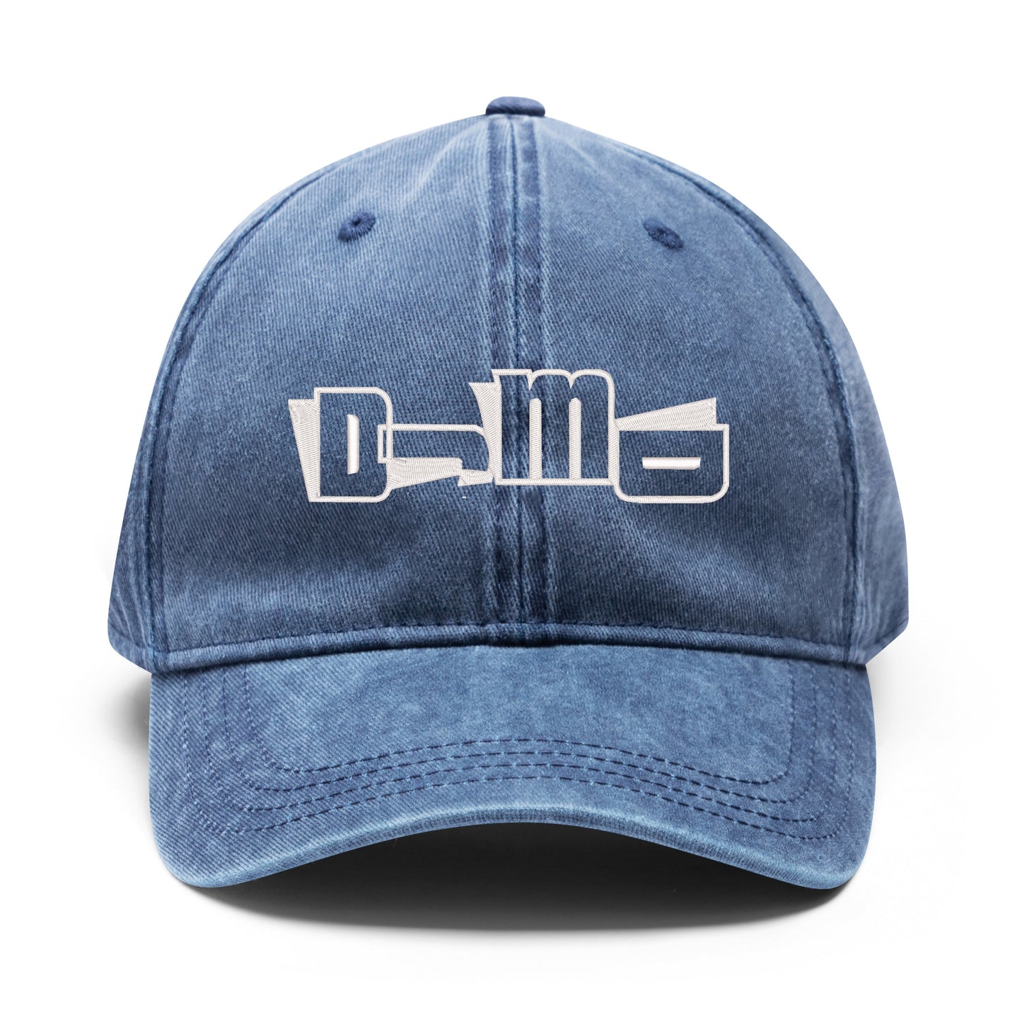 DJMD Embroidered Denim Baseball Cap