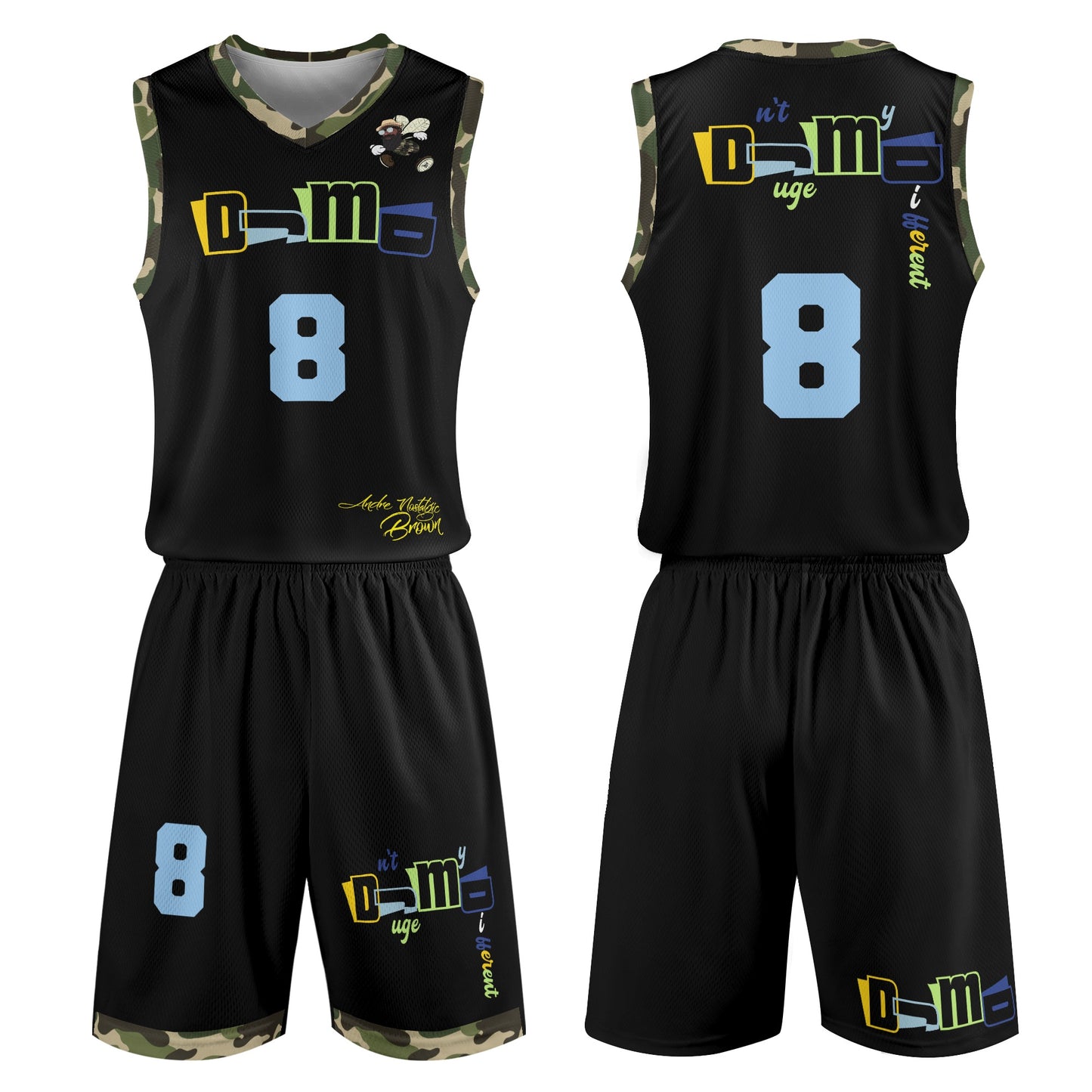 Customize Adult Basketball Sports Uniform Jersey & Shorts