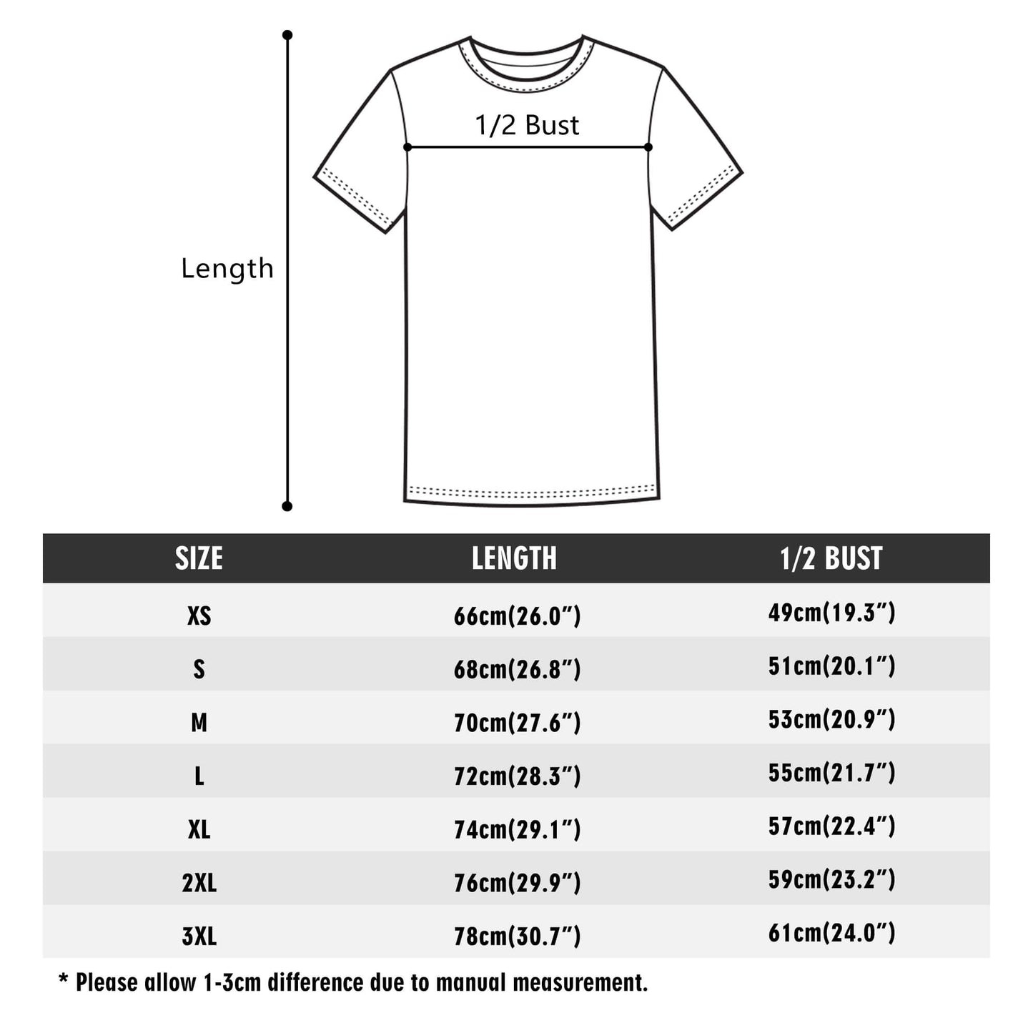 DJMD Mens Embroidered Chest Design Cotton T-shirt
