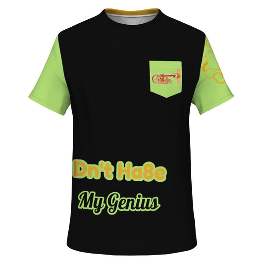 Dnt Ha8e My Genius Pocket T-shirt - AOP