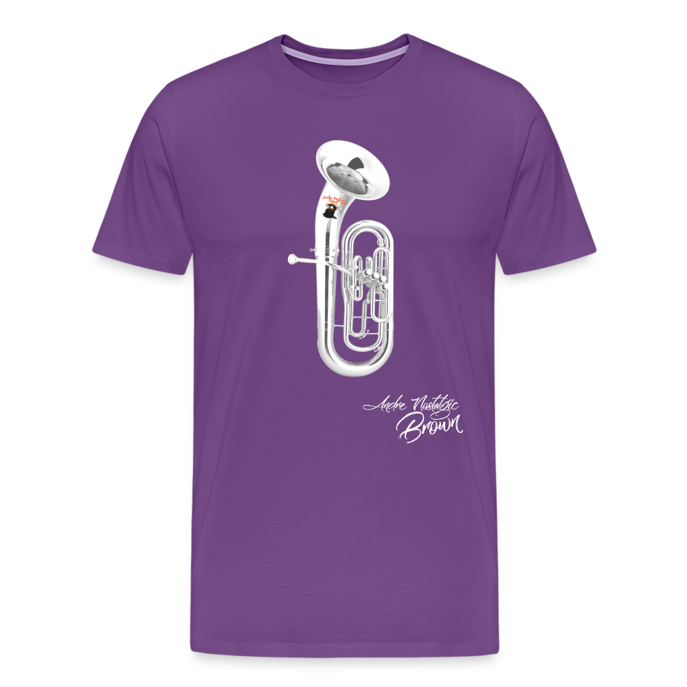 Bee Who you Be Band Men's Premium T-Shirt - purple
