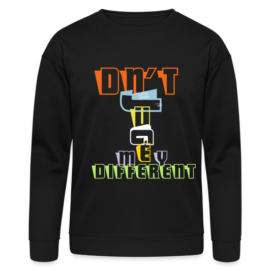 Dnt Juge Ny Different Bella + Canvas Unisex Sweatshirt - black