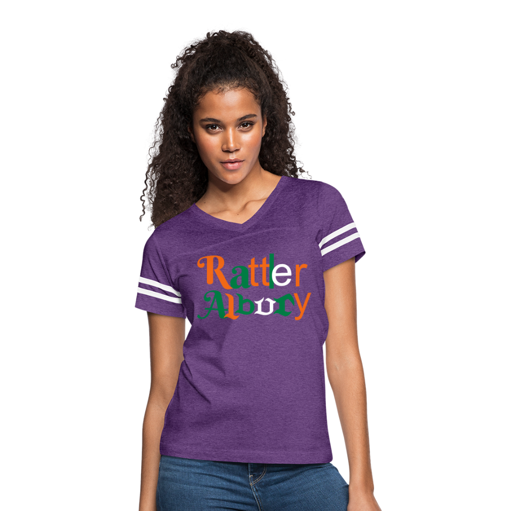FAMU NAA Women’s Vintage Sport T-Shirt - vintage purple/white