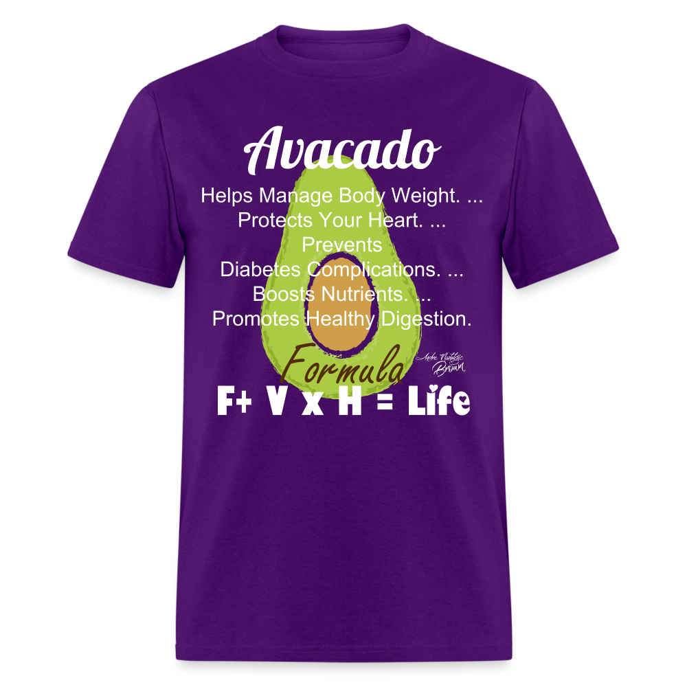 F+V x H = Life Unisex Classic T-Shirt - purple
