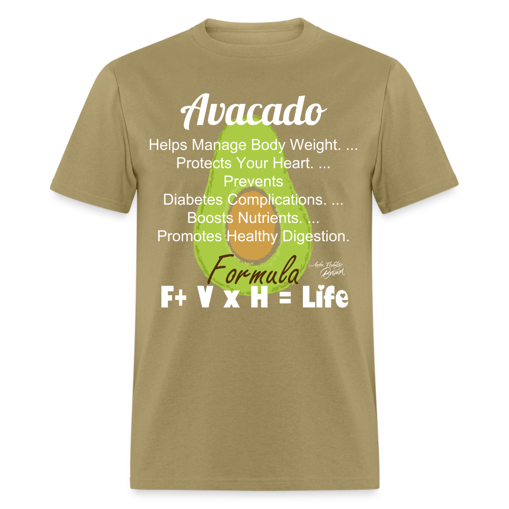 F+V x H = Life Unisex Classic T-Shirt - khaki