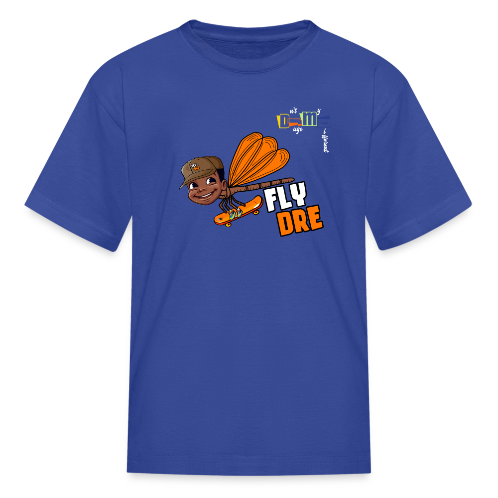 Fly Dre Kids' T-Shirt - royal blue