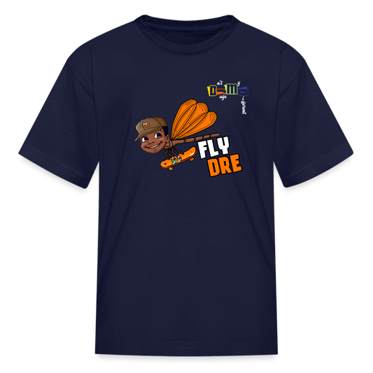 Fly Dre Kids' T-Shirt - navy
