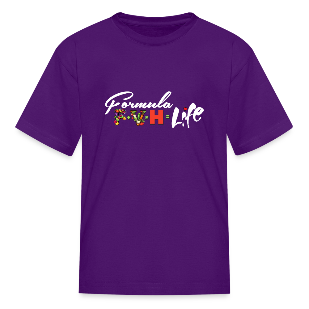 Formula Kids' T-Shirt - purple