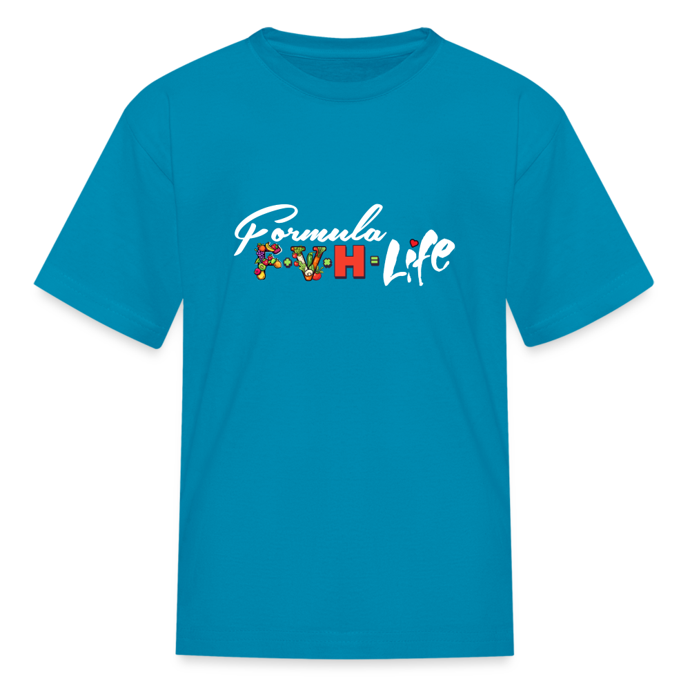 Formula Kids' T-Shirt - turquoise