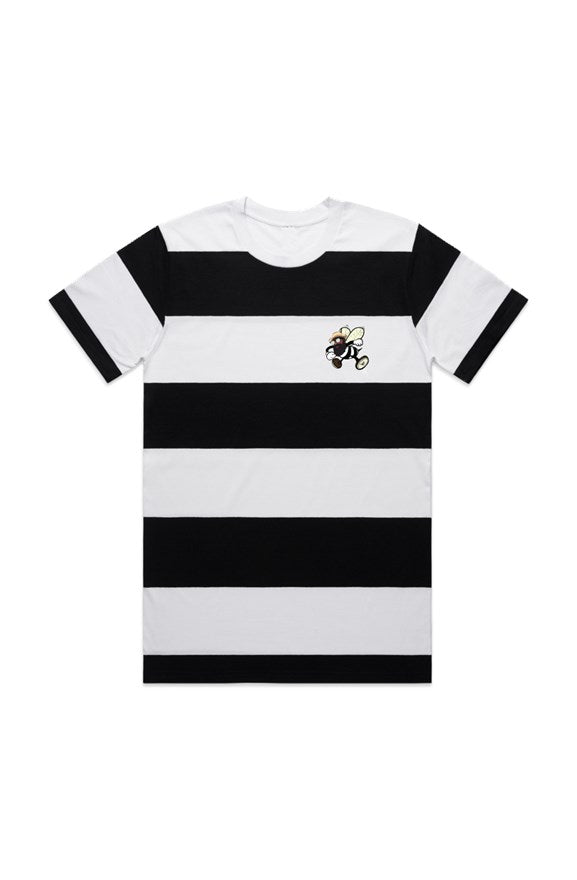Be Who you Bee!Wide Stripe Tee