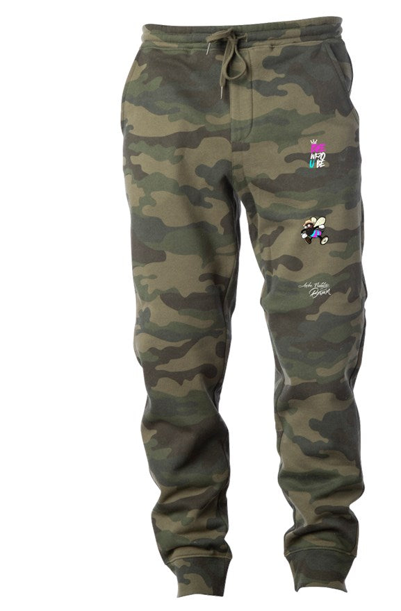 Bee Who You Be Camo Joggers