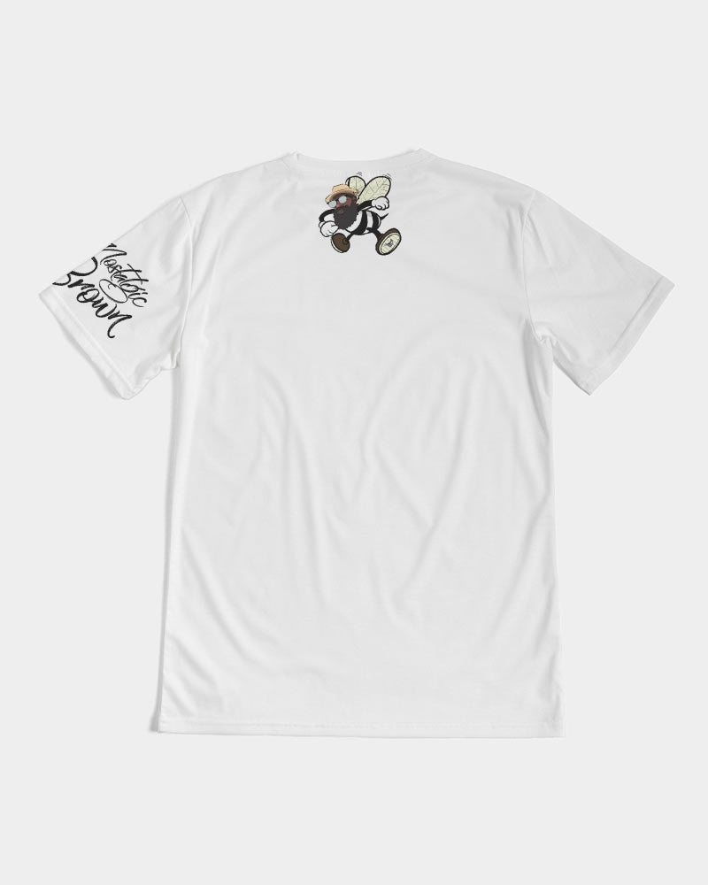 Be Who Your Bee Band HBCU White  Men's Tee