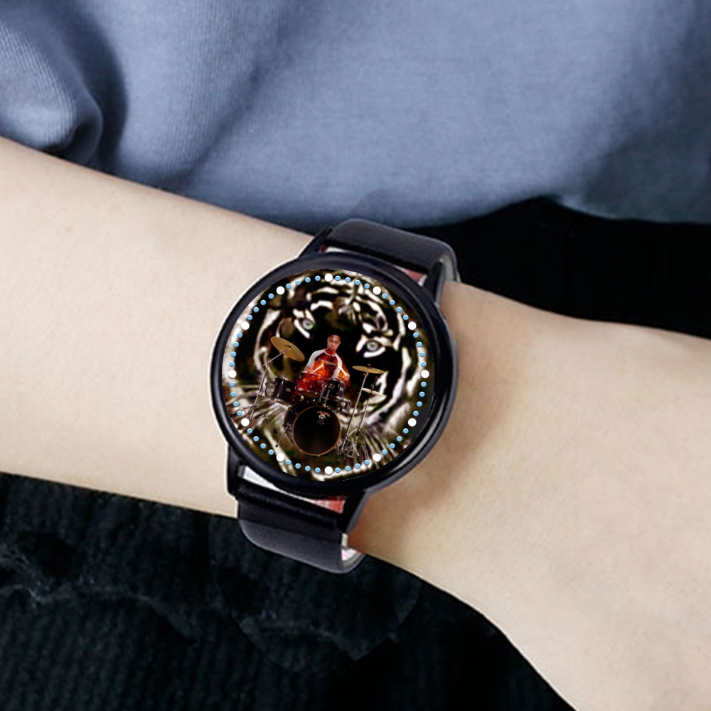 Y. Adolescence Watch Black LED Touch Screen Watch
