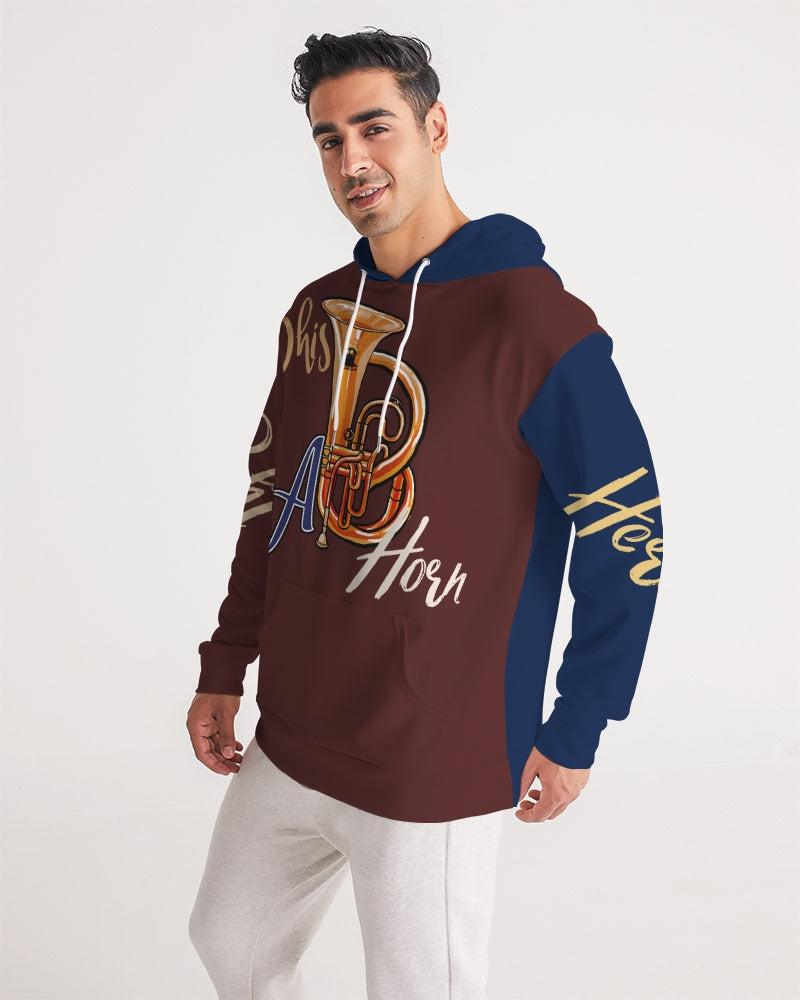 Dhis Horn Rght Here Men's Hoodie