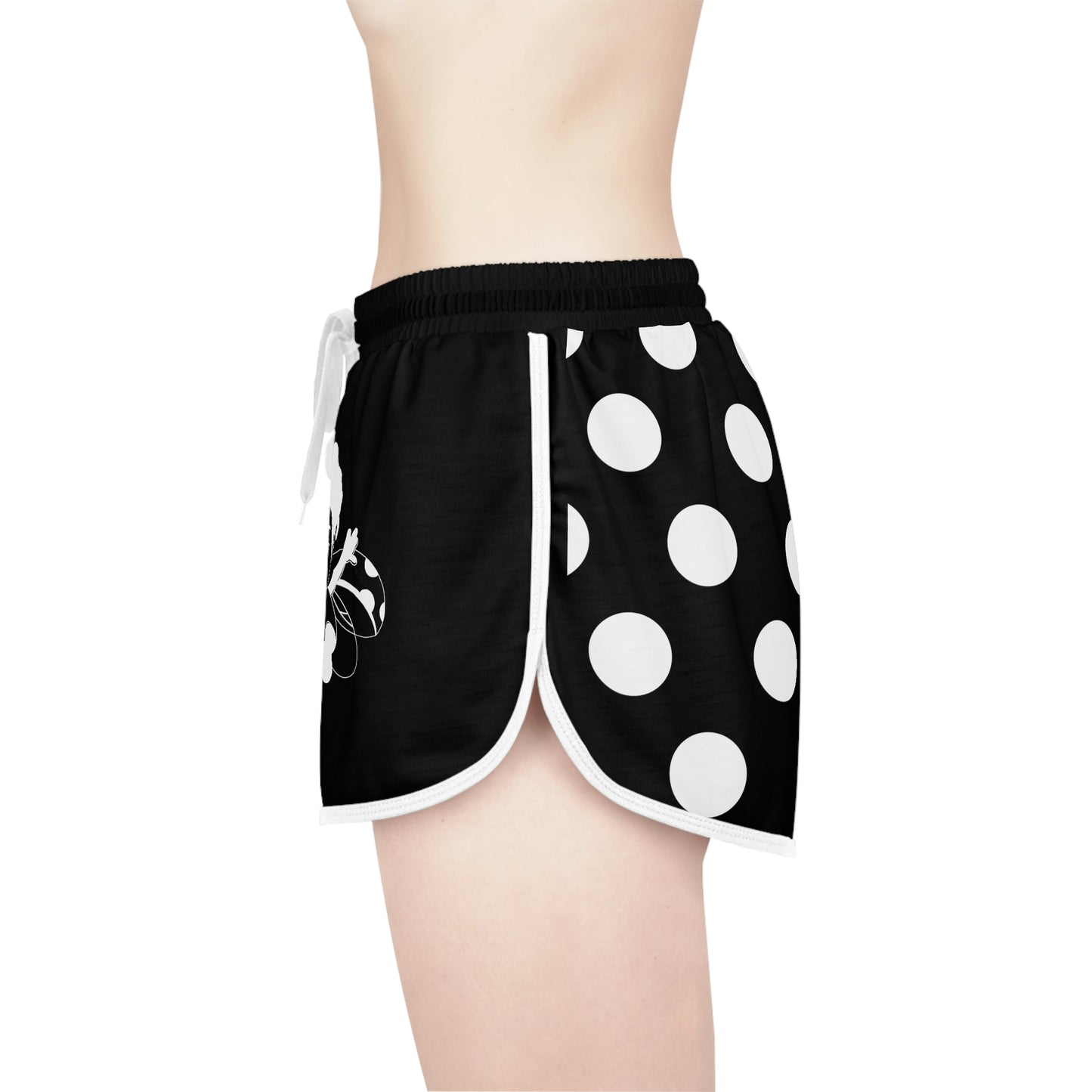 I Am Just Brit Women's Relaxed Shorts (AOP)