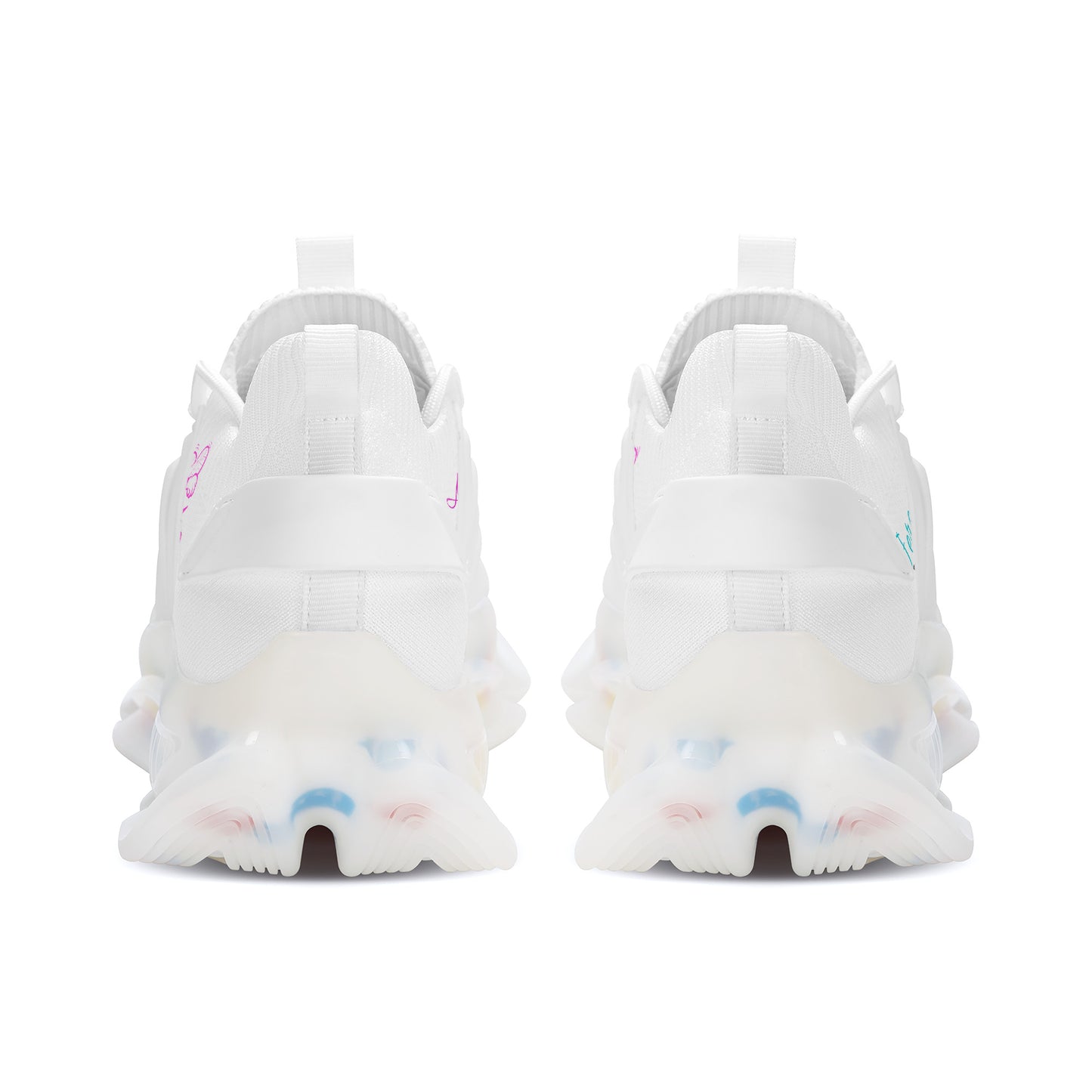 Be Who You Bee with God Air Max React Sneakers - White