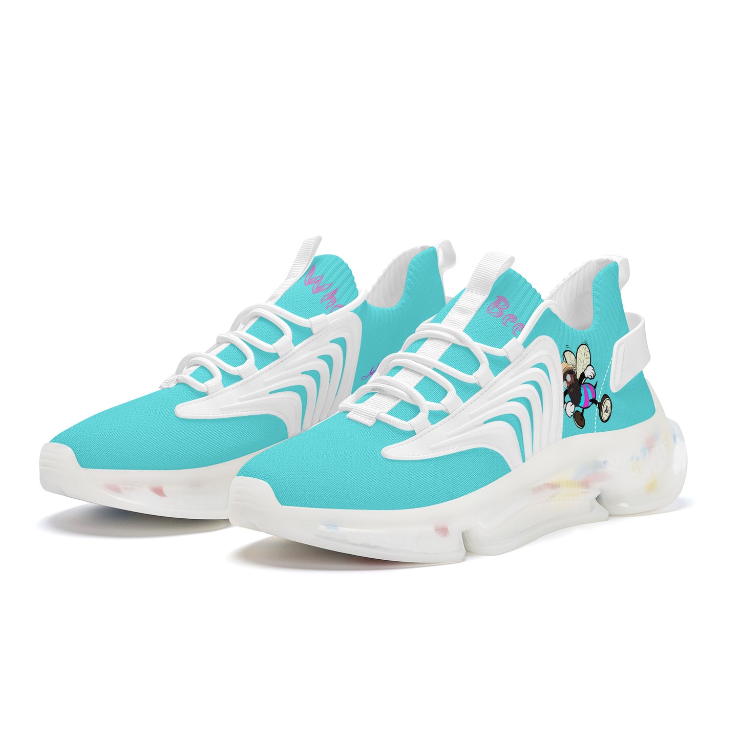 Be Who Bee! Air Max React Sneakers - White