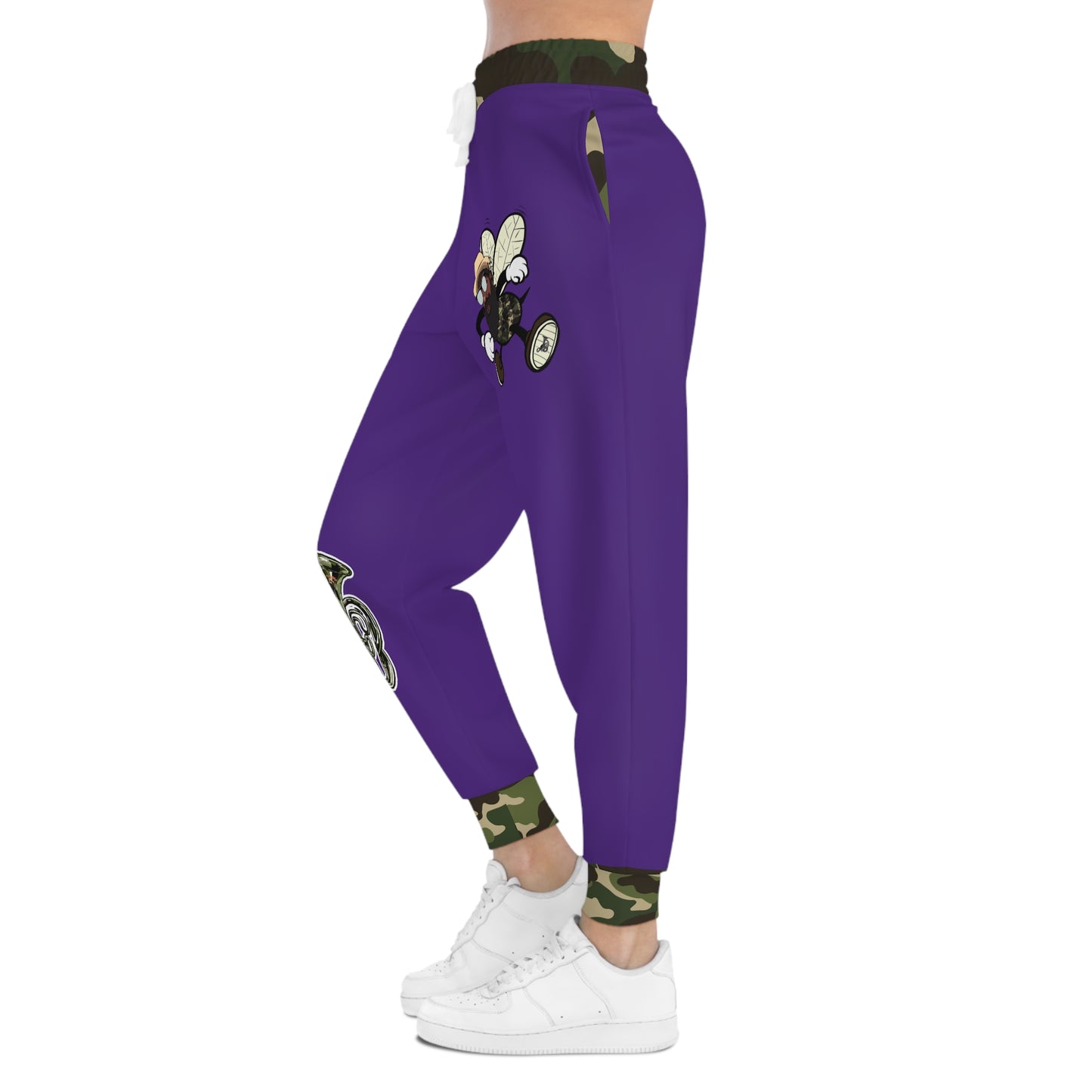 Be Who You Bee Athletic Joggers (AOP)