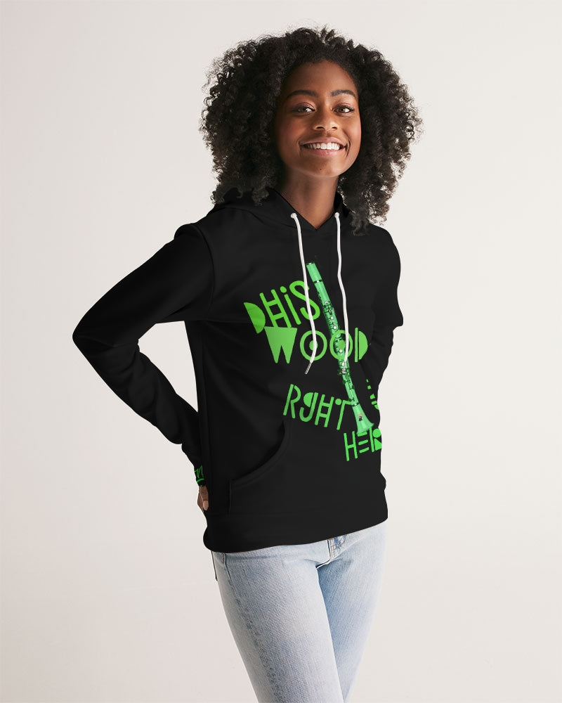 Dhis WoodWind Rght Here Women's Hoodie