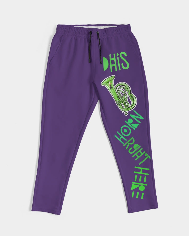 Dhis Horn Rght Here Purple NeonGreen Men's Joggers