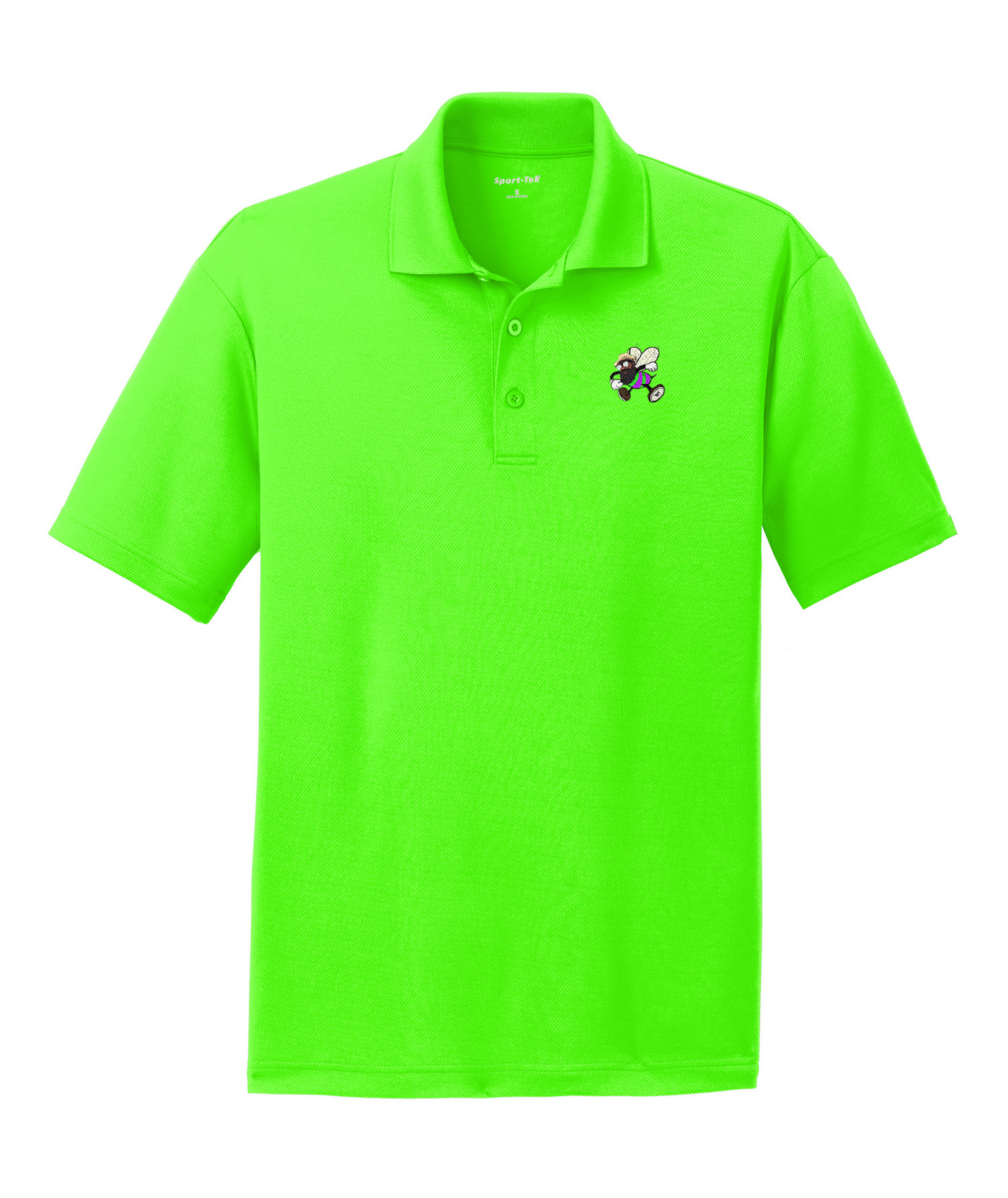 Be Who You Bee Embroidered Men's Ultrafine Mesh Polo or Similar