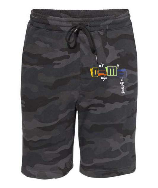Dnt Juge My Different Embroidered Independent Trading Co. - Midweight Fleece Shorts or Similar