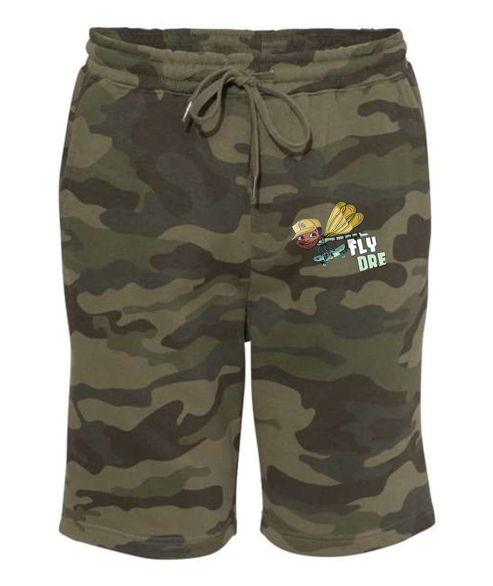 Fly Dre Embroidered Independent Trading Co. - Midweight Fleece Shorts or Similar
