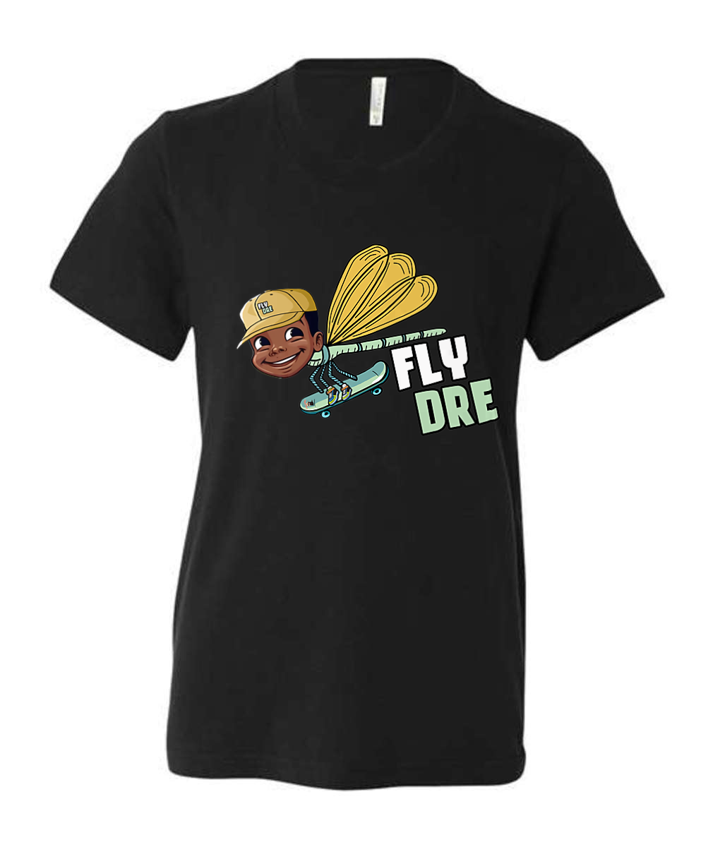 Fly Dre BELLA+CANVAS ® Youth Jersey Short Sleeve Tee