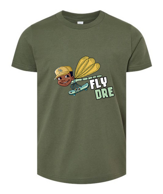Fly Dre BELLA+CANVAS ® Youth Jersey Short Sleeve Tee