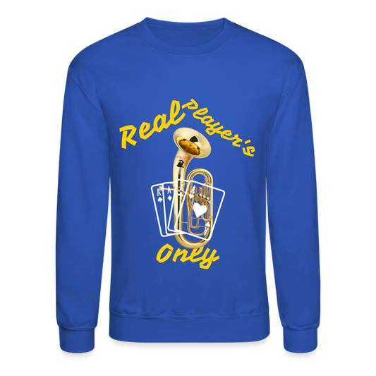 Be Who You Bee Baritone Crewneck Sweatshirt - royal blue